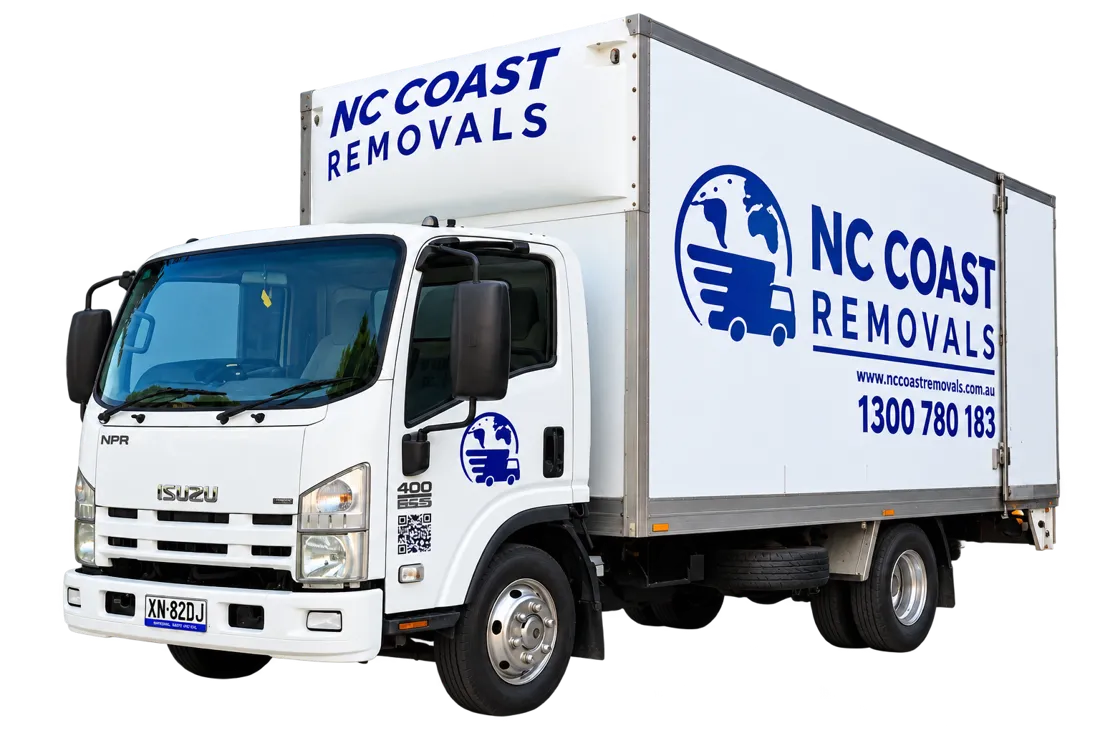 Small removal truck for house and office moves in Newcastle